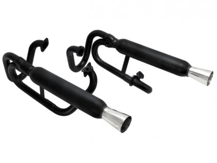 tlumič výfuku DOUBLE BAJA MUFFLER 1,2-1,6l černý