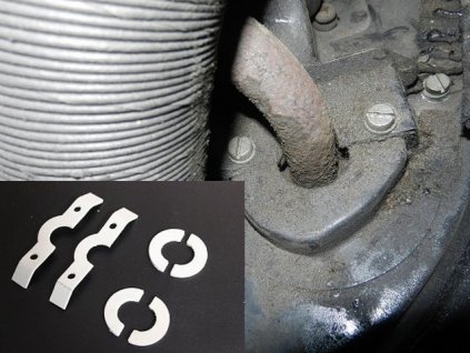 izolace krytů jednoduchého předehřívání sacího potrubí 1/63-