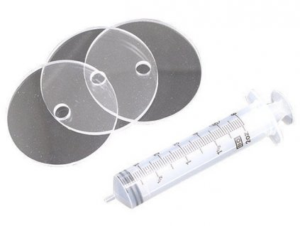 sada pro měření obsahu spalovacího prostoru hlavy válců