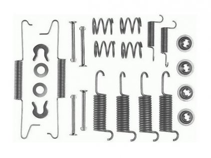 sada pružinek brzd ZN T2 8/73-10/79 samostavy