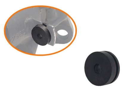 průchodka brzdové trubky do zadního ramene T2 8/67-10/79