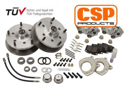 sada předních kotoučových brzd T2 8/63-7/70 5x205 CSP