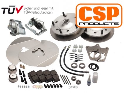 sada předních kotoučových brzd 8/65-7/67 5x205 CSP