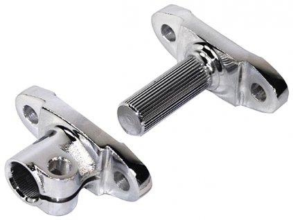 příruba hardyspojky řízení spodní + horní -7/03 chromované