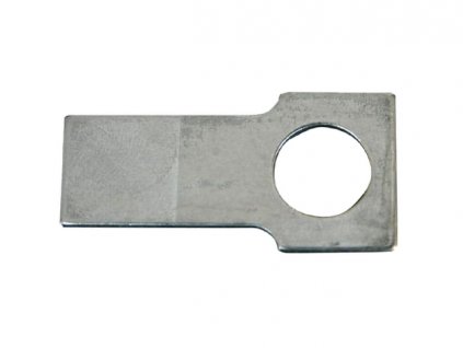 plech pojistný čepu tyčky mezi hlavní brzdový válec a pedál 7/57-5/66