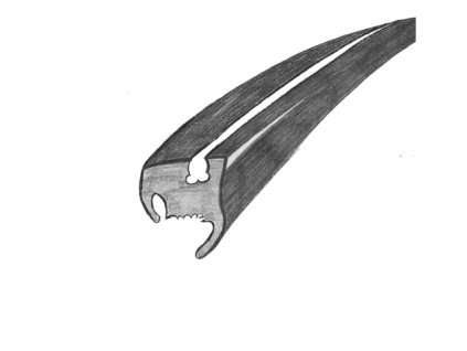 těsnění zadního skla -3/53