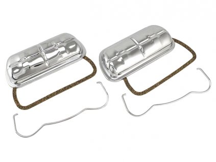 víka ventilů 10/61-7/03 + T25 1,9+2,1l WBX chromovaná se sponou