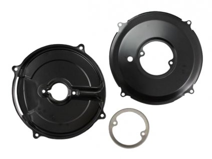 kryt ventilátoru přední + zadní černý 12V