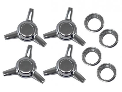 kryty středů kol třípaprskové