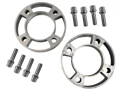 podložky kol 25,4mm, 4x130mm + šrouby 40mm pro plechové disky