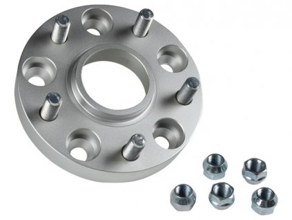 podložka kola 25mm, 5x130mm + matice