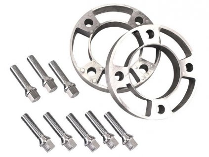 podložky kol 25,4mm, 4x130mm + šrouby 50mm pro hliníkové disky