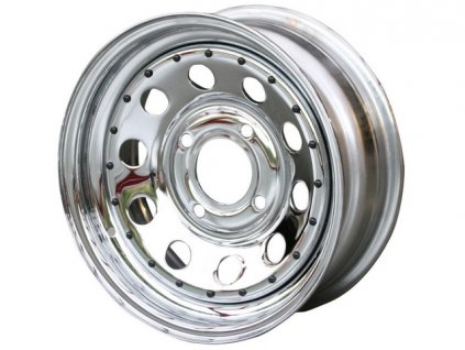 disk MODULAR 6x15" ET24 4x130 chromovaný