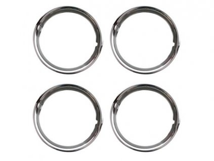 sada nerezových krytů disků 15"