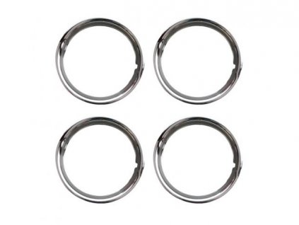 sada nerezových krytů disků 14"