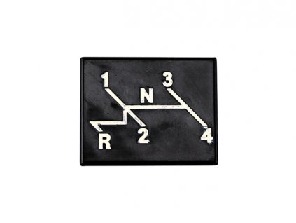 schéma řazení na přístrojovou desku VW1303 8/72-1/80