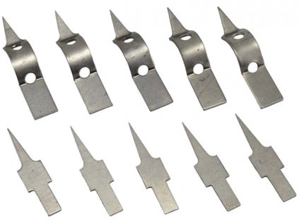 sada háčků potahu přední sedačky