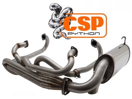 tlumič výfuku CSP Python T1 38mm s J trubkami