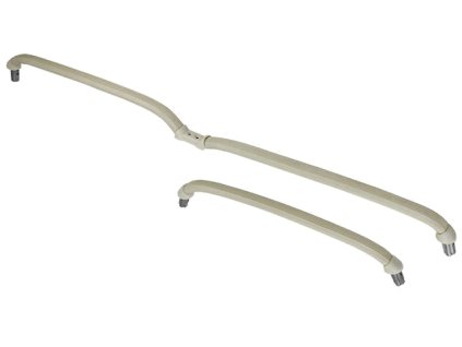 madlo střední řady sedadel 3/3 T2 8/63-7/67 slonová kost