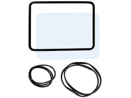 rámeček bočního výklopného okna T2 5/51-7/67 se sklem a těsněním