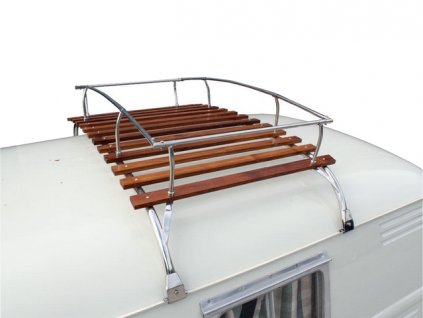 zahrádka střešní T2 3/50-10/79 2 oblouky nerezová 620mm