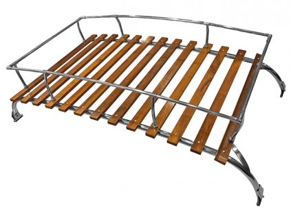 zahrádka střešní T25 4/79-7/92 2 oblouky nerezová 745mm