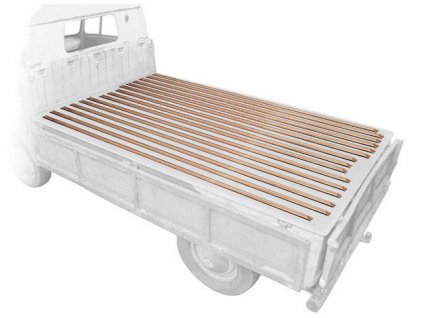 sada dřevěných lišt korby T2 -7/66 pick-up