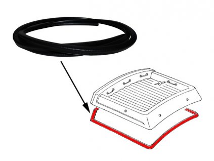těsnění střešního úložného prostoru T25 5/79-7/92 WESTFALIA