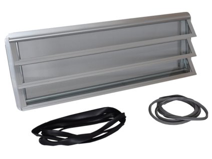 okno střední lamelové T2 8/67-10/79 WESTFALIA kolečko vlevo