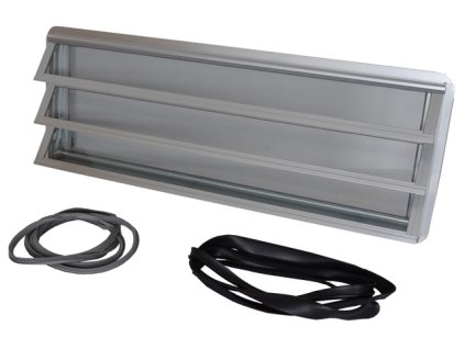 okno střední lamelové T2 8/67-10/79 WESTFALIA kolečko vpravo