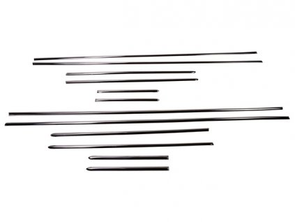 sada vnějších lišt KG 8/55-7/59 nerezové