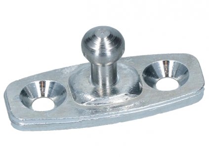 čep držáku rámu předního skla na přední kapotu VW181 8/69-12/79