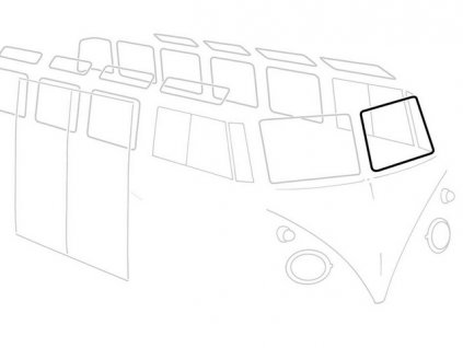 těsnění předního skla T2 3/55-7/67 L