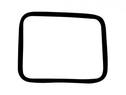 těsnění bočního skla T2 10/52-7/67