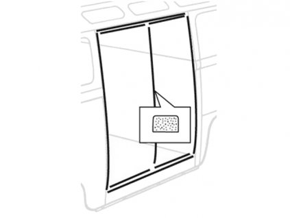 těsnění nákladních dveří T2 3/50-7/67 + T2 Brazil