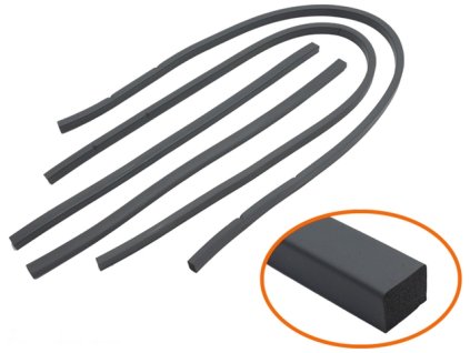 těsnění zadních bočních dveří T2 11/58-10/79 doka