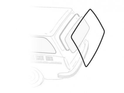 těsnění zadních dveří T3 Variant 4/61-7/73