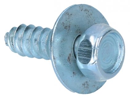 šroub šestihranný 6,3x19 s podložkou blatníku T3 + krytu pod pedály T2 3/55-7/67