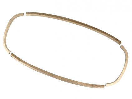 rám zadního skla dřevěný 8/74-1/80 kabrio