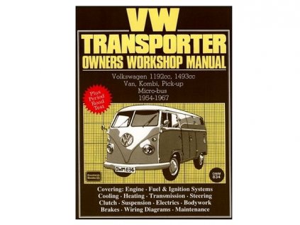 knížka VW TRANSPORTER MANUAL