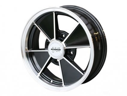 disk BRM 5x15" ET15 4x130 černý FLAT4