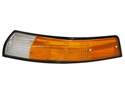 kryt předního blinkru PORSCHE 911 8/68-7/73 EU s černým rámečkem L