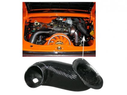 koleno sání k filtru PORSCHE 911 8/89-7/93 karbon