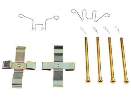 sada montážní brzdových destiček přední nápravy PORSCHE 924, 944