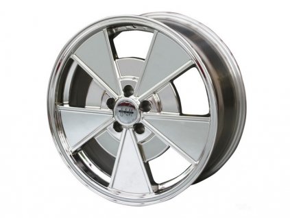 disk BRM NEW BEETLE 7x17" ET40 5x100 chromovaný FLAT4