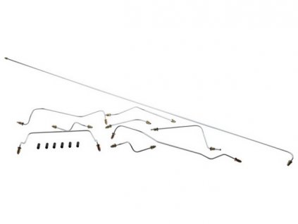 sada brzdových trubek PORSCHE 911 10/63-7/67