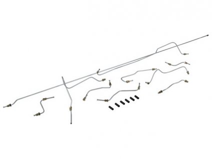 sada brzdových trubek PORSCHE 911 8/71-7/73