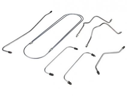 sada brzdových trubek PORSCHE 356 PreA, A 1/50-12/61