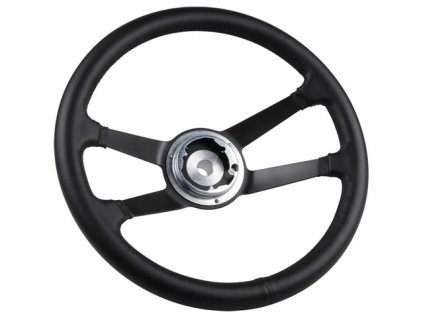 volant PORSCHE 911 10/63-7/73 + 914/6 11/69-12/73 kožený černý 380mm