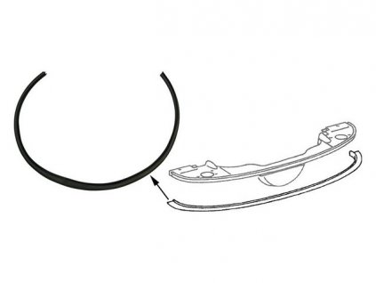 těsnění kolem motoru PORSCHE 356 8/50-12/65 830mm